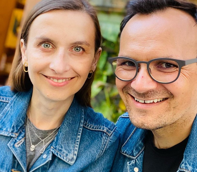 Sylwia Spurek z mężem /Instagram