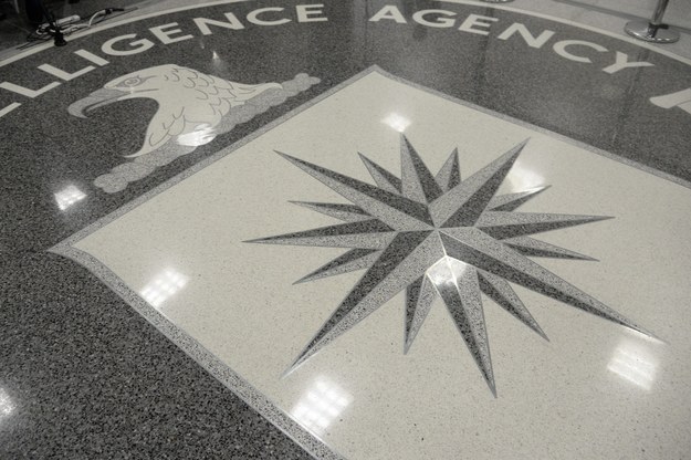 Symbol CIA w kwaterze głównej Agencji w Langley /Olivier Douliery / POOL /PAP/EPA