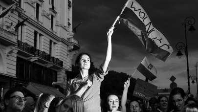 "Symbolizuje nasz polski niepokorny charakter". Zdjęcie Adama Lacha wybrane "Ikoną 30-lecia"