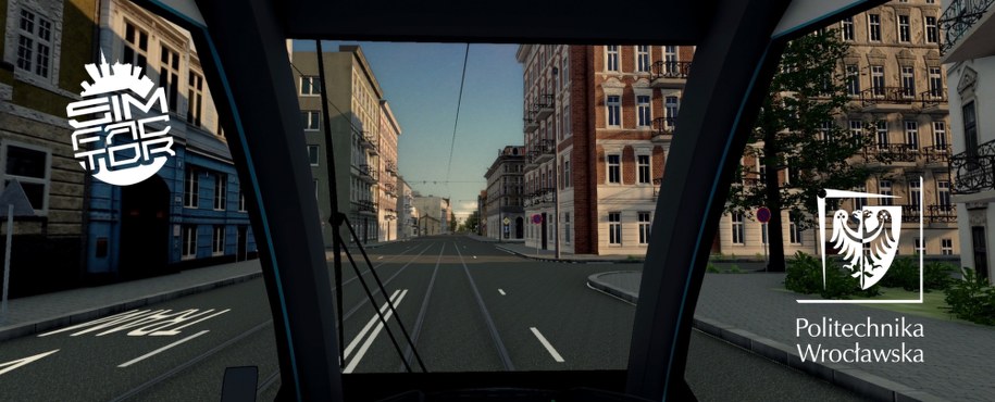 Symulator jazdy tramwajem /Politechnika Wrocławska /