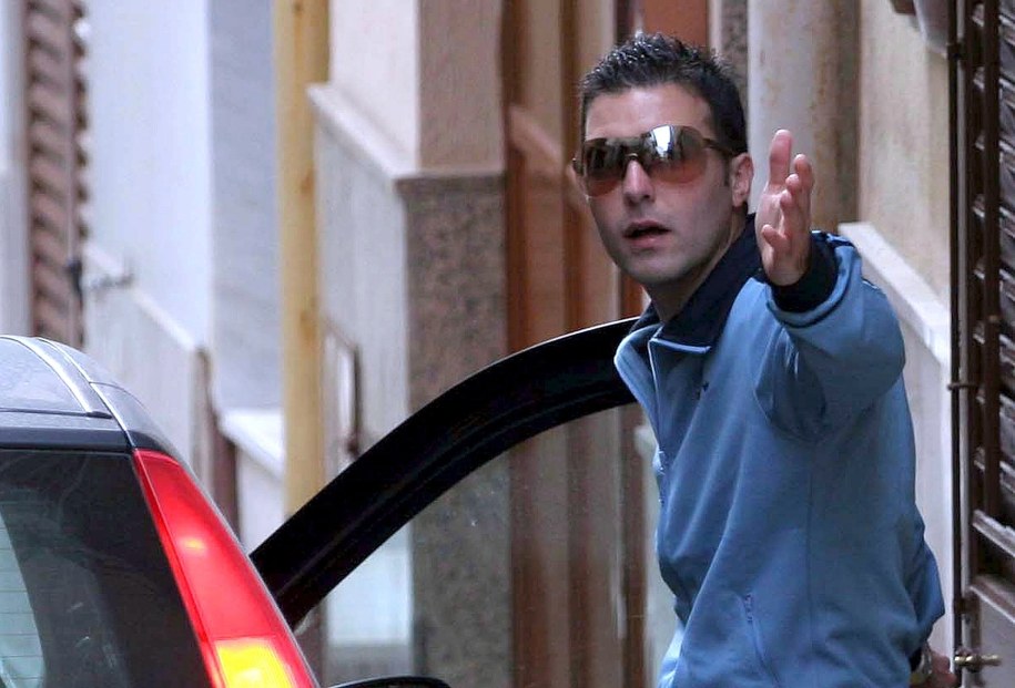 Syn byłego szefa Cosa Nostra, Giuseppe Salvatore "Salvo" Riina /LANNINO    /PAP