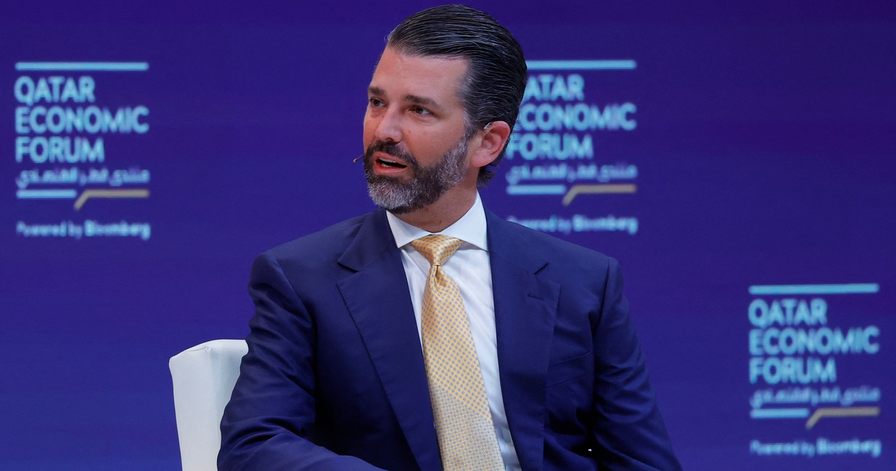 Syn Donalda Trumpa, Donald Trump Jr., nie wyklucza startu w wyborach prezydenckich /KARIM JAAFAR  /AFP
