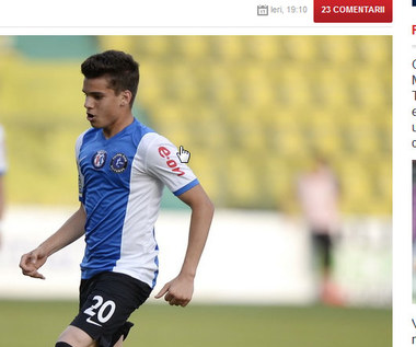 Syn Hagiego, Ianis, najmłodszym kapitanem w lidze rumuńskiej