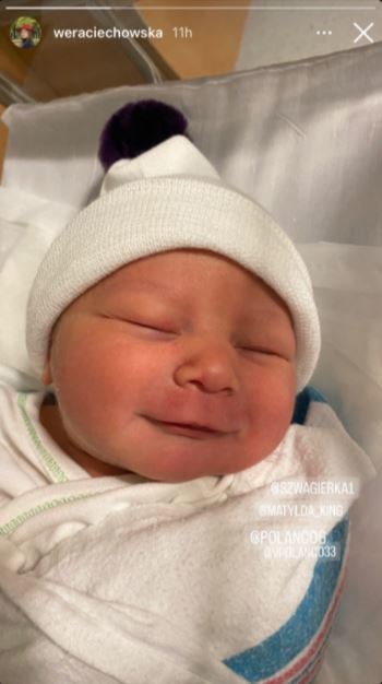 Syn otrzymał nietypowe imiona: Mateo Nicolas Polanco /@weraciechowska /Instagram