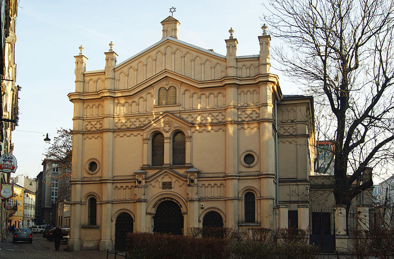 Synagoga Tempel w Krakowie (zdj. ilustracyjne) /Zygmunt Put/Wikimedia Commons /