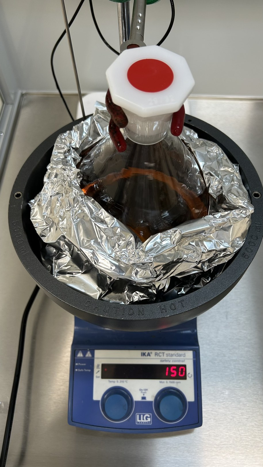 Synteza polimeru /Fot. dr inż Jakub Włodarczyk /Materiały prasowe