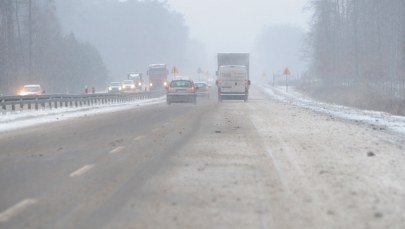 Sypnęło śniegiem. Tym razem na południu Polski 