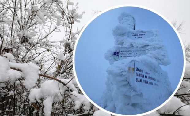 Sypnęło w Beskidach, na szlakach zrobiło się niebezpiecznie