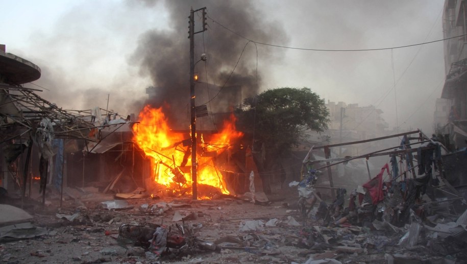 Syria po ataku reżimu Asada /	AA/ABACA /PAP/Abaca