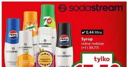 Syropy SodaStream również taniej /Kaufland /INTERIA.PL