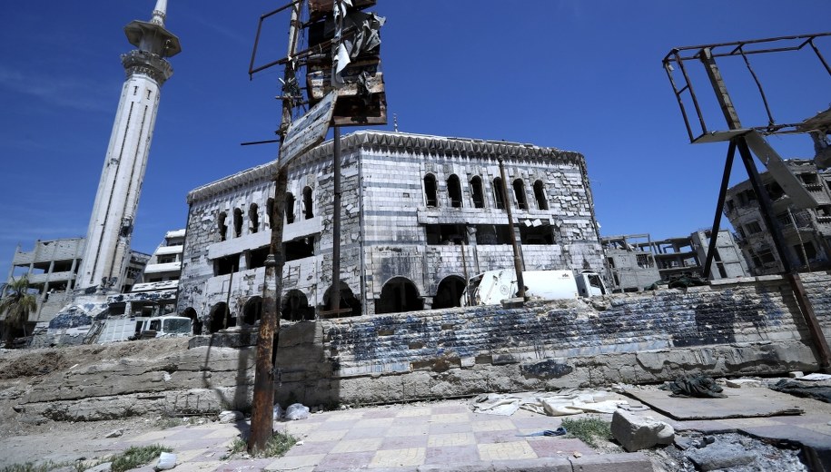 Syryjska Duma /PAP/EPA/STR /PAP/EPA