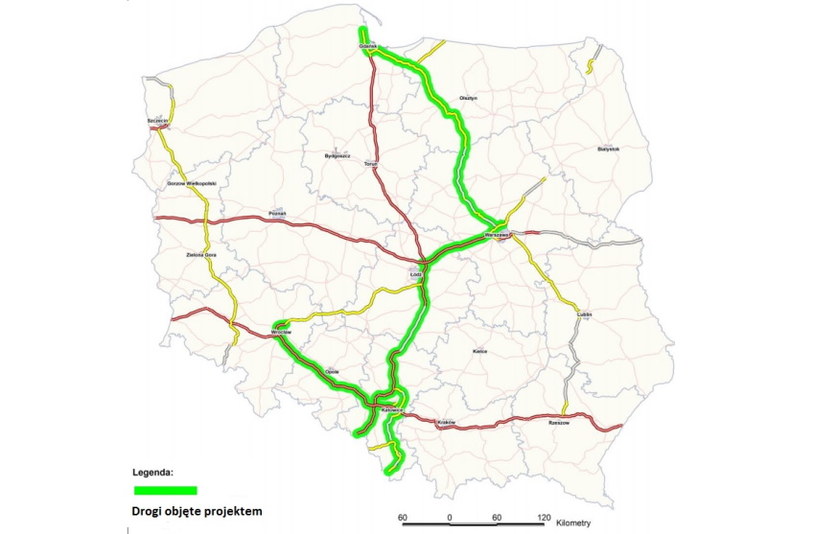 System będzie kosztował 880 zł i obejmie na początek najważniejsze drogi w Polsce /GDDKiA