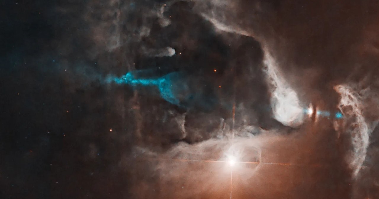 System FS Tau uchwycony przez Kosmiczny Teleskop Hubble'a. Widać narodziny gwiazdy. /NASA, ESA, and K. Stapelfeldt (NASA JPL); Image Processing: Gladys Kober (NASA/Catholic University of America) /materiał zewnętrzny