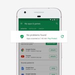 System Google Play Protect nie wykrył groźnego wirusa