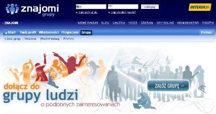 System Grupy umożliwia zakładanie i budowanie społeczności internetowych /INTERIA.PL