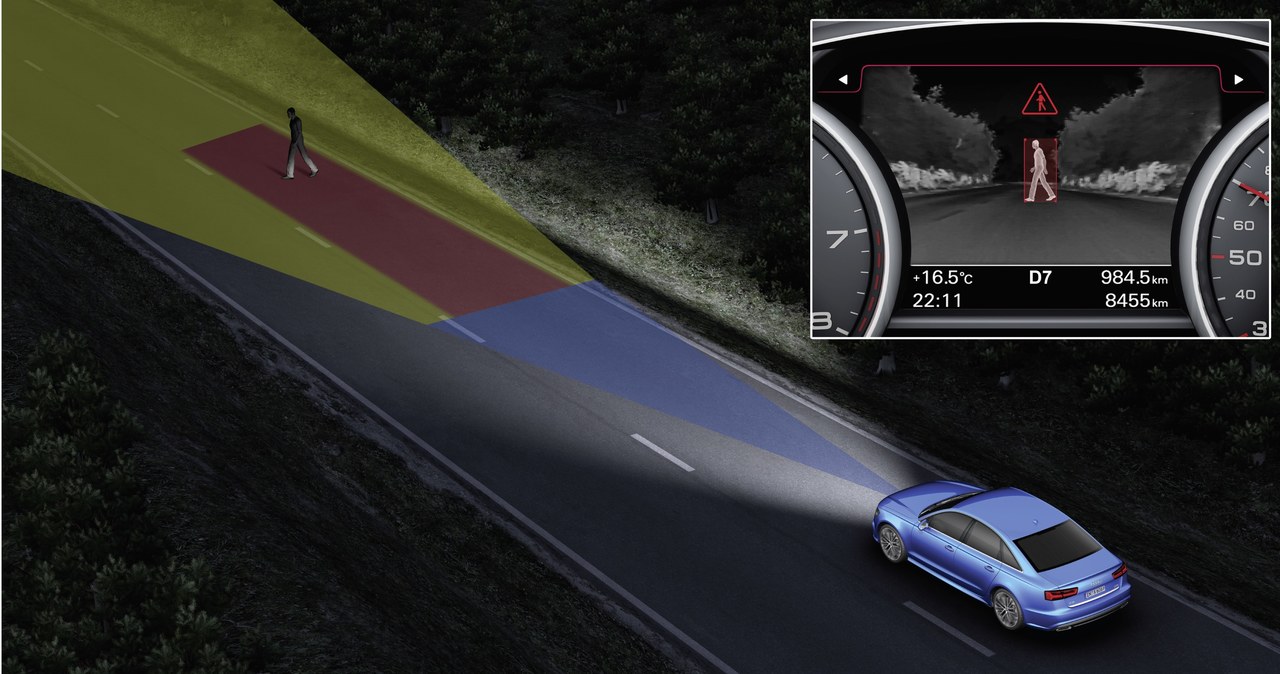 System noktowizyjny w Audi /Informacja prasowa