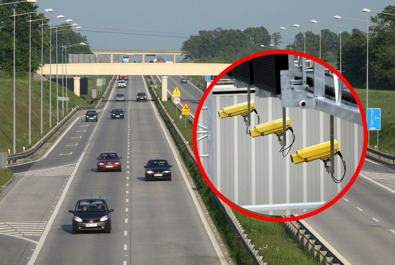 System odcinkowego pomiaru prędkości działa m.in. na dolnośląskim odcinku autostrady A4 /Łukasz Jóźwiak /Reporter