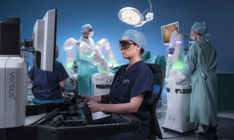 System Versius na sali operacyjnej /materiały prasowe /