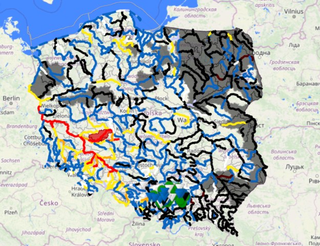 Sytuacja hydrologiczna 24 września /IMGW /Materiały prasowe