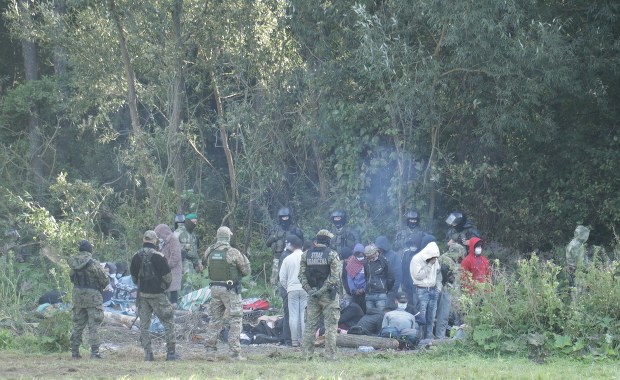 Sytuacja na polsko-białoruskiej granicy. Białoruskie media prowadzą akcję dezinformacji