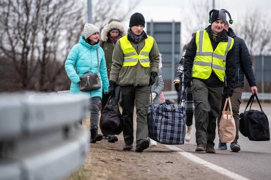 Sytuacja na polsko-ukraińskim przejściu granicznym Zosin-Uściług /Wojtek Jargiło /PAP