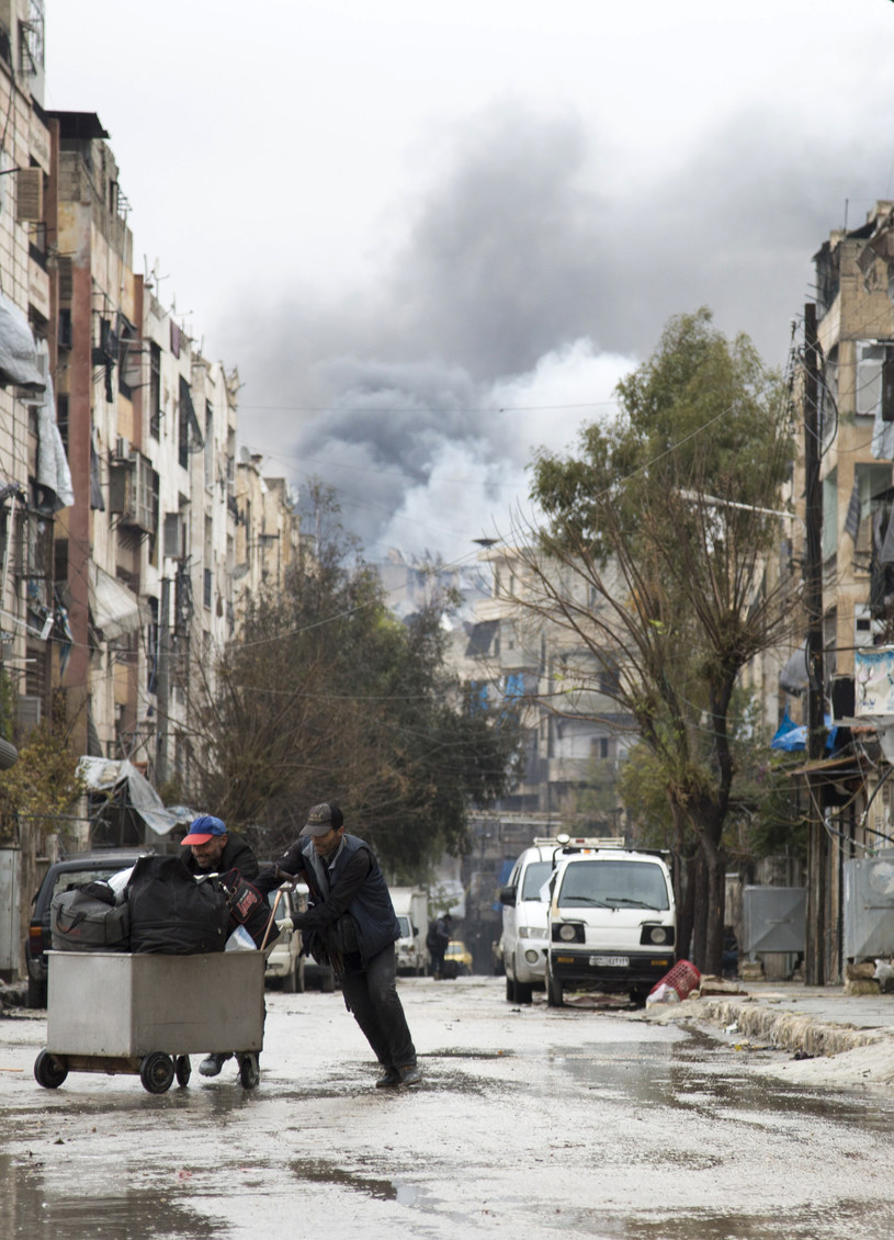 Sytuacja w Aleppo jest bardzo poważna /KARAM AL-MASRI / AFP /AFP