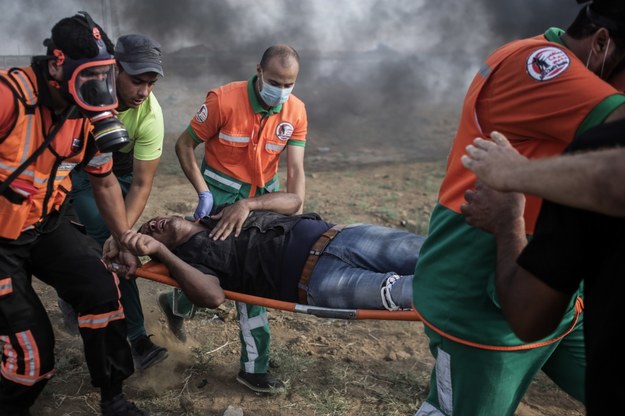 Sytuacja w Strefie Gazy grozi dalszą eskalacją /HAITHAM IMAD /PAP/EPA