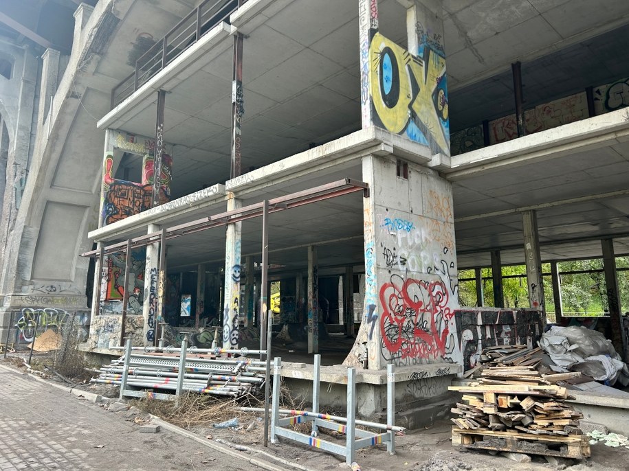 Szaber Bowl pod Mostem Poniatowskiego w Warszawie /Anna Zakrzewska /RMF FM