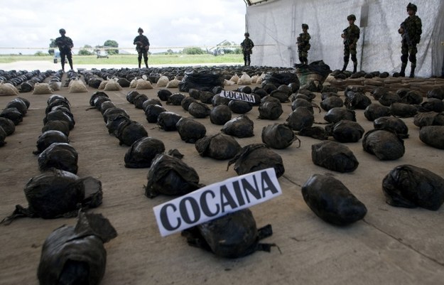 Szacuje się, że w laboratorium produkowano ok. tony kokainy dziennie /Juan Manuel Barrero Bueno /PAP/EPA