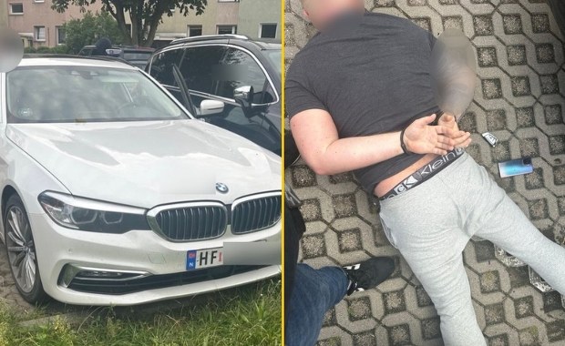 Szaleńczy pościg i dachowanie radiowozu. Duńczyk w rękach policji