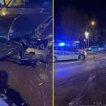 Szaleńczy pościg na Podkarpaciu. Kierowca taranował radiowozy i uciekał przez 30 kilometrów  