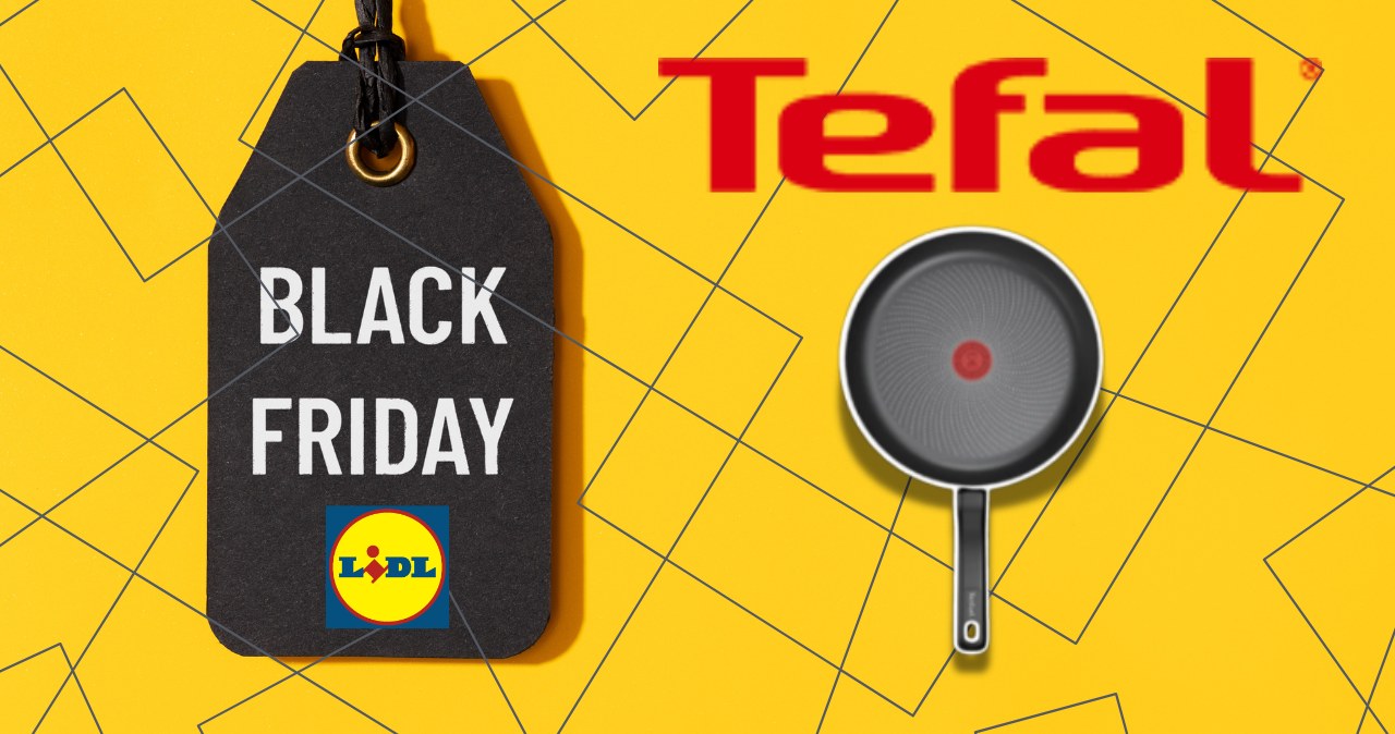 Szaleństwo Black Week! Tefal w Lidlu za grosze – ale musisz wiedzieć o jednym warunku /Canva Pro /INTERIA.PL