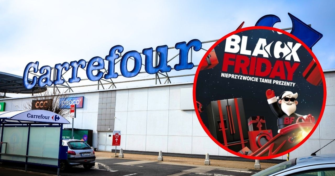 Szaleństwo na Black Friday w Carrefour! Elektronika przeceniona jak nigdy /CanvaPro /INTERIA.PL