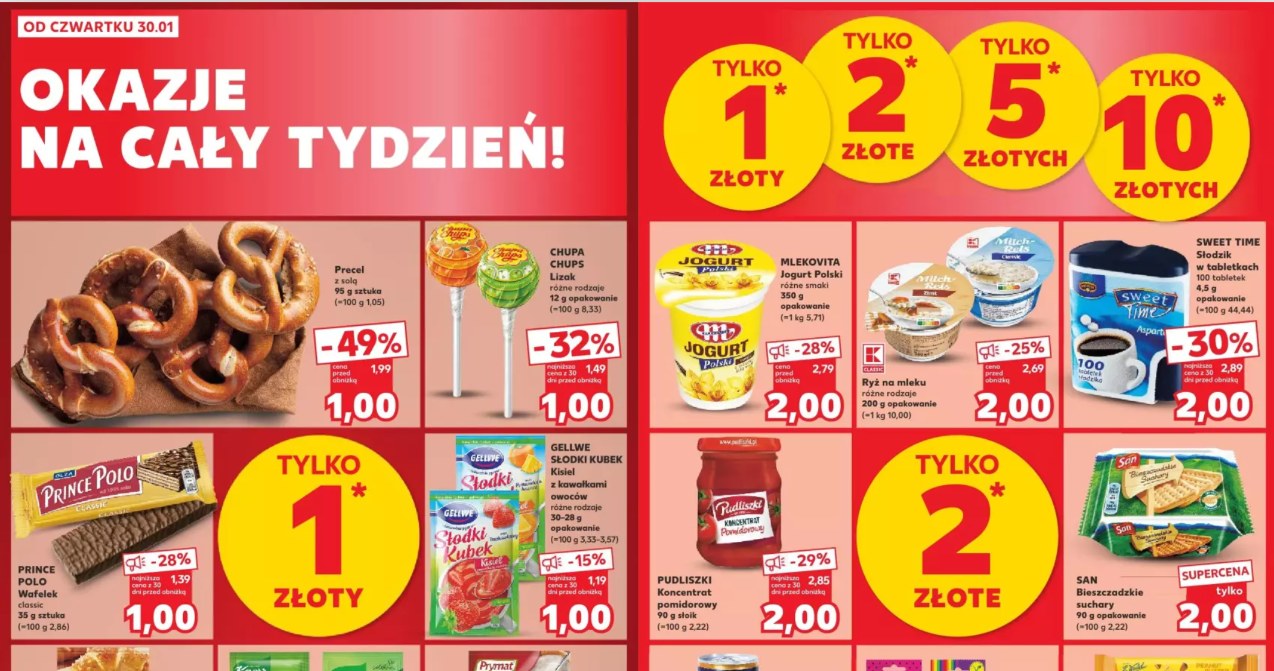 Szaleństwo promocyjne w Kauflandzie! Sprawdź, co kupisz za 1 zł! /Kaufland /INTERIA.PL