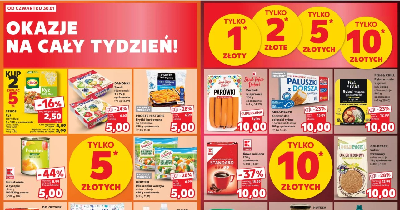 Szaleństwo promocyjne w Kauflandzie! Sprawdź, co kupisz za 1 zł! /Kaufland /INTERIA.PL