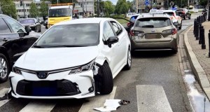 Szalone sceny w centrum Warszawy. SOP ścigał kierowcę Toyoty