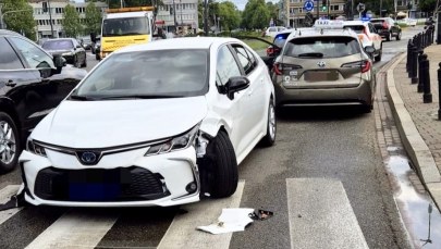 Szalone sceny w centrum Warszawy. SOP ścigał kierowcę Toyoty