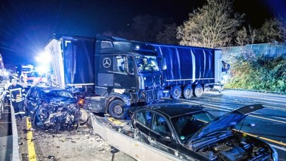 ​Szalony rajd Polaka na niemieckich autostradach: staranował 50 aut, 26 osób jest rannych