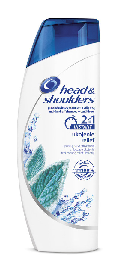 Szampon z odżywką 2 w 1 Head & Shoulders Instant Relief Natychmiastowe Ukojenie /Styl.pl/materiały prasowe