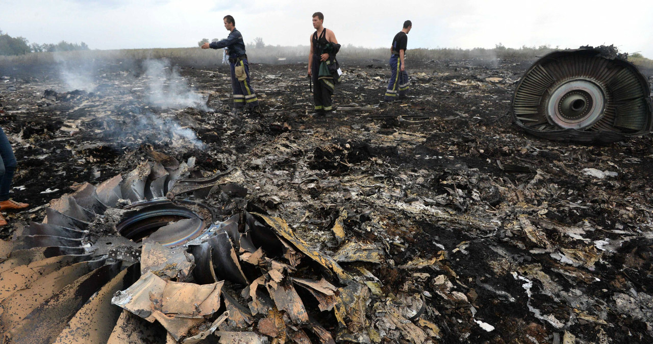 Szczątki samolotu były rozrzucone na przestrzeni 35 kilometrów kwadratowych /RIA Nowosti /East News