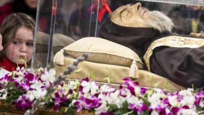 Szczątki św. ojca Pio w Rzymie. Po raz pierwszy opuściły ośrodek kultu w San Giovanni Rotondo