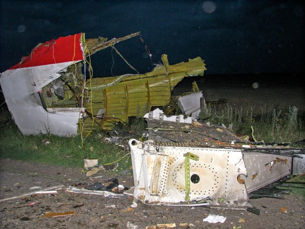 Szczątki zestrzelonego Boeinga 777 /PHOTOMIG /PAP/EPA