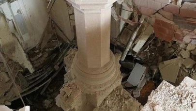 Szczecin: Runął sufit w Zamku Książąt Pomorskich