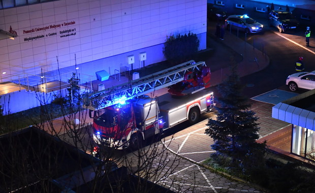 Szczecin: Tragiczny pożar w szpitalu. Nie żyje dwóch pacjentów. Zaczęło się od papierosa?