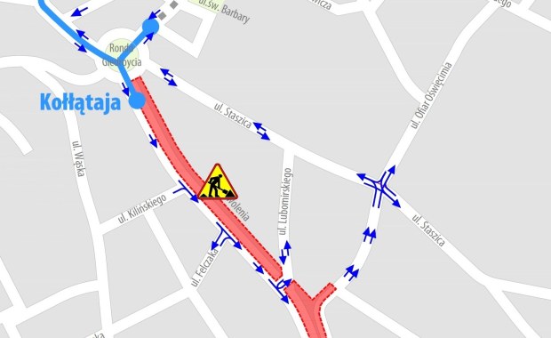 Szczecin: Ułatwienia dla kierowców przy rondzie Giedroycia