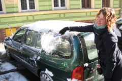 Szczecin: Wielkanoc pod śniegiem. Zobacz zdjęcia 