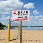 Szczecin: Zakaz kąpieli na kąpielisku w Dąbiu