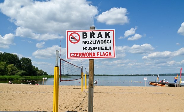 Szczecin: Zakaz kąpieli na kąpielisku w Dąbiu