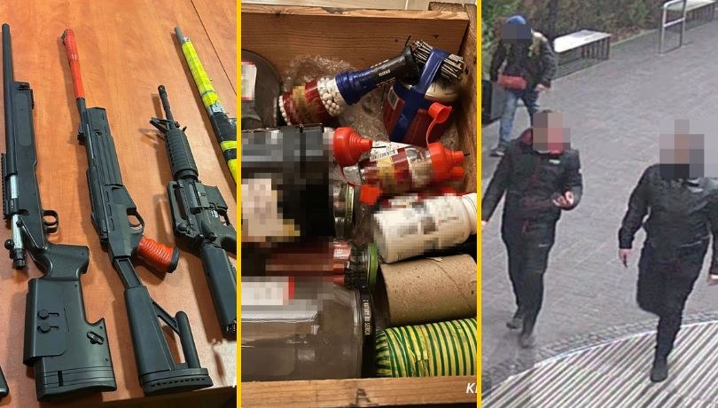 Szczecińscy policjanci zatrzymali trzech podejrzanych /KMP Szczecin /