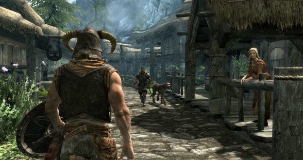 Szczegółowe detale otoczenia i miast tętniących życiem - takie rzeczy tylko w Skyrim /Informacja prasowa